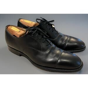 $1250 Church's Consul Black Men’s Leather Cap Toe Oxford Dress Shoes US 8.5 UK